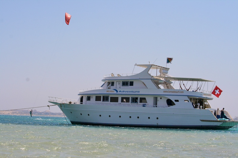 Die KiteAdventure das Hausboot für Kiter und Winger