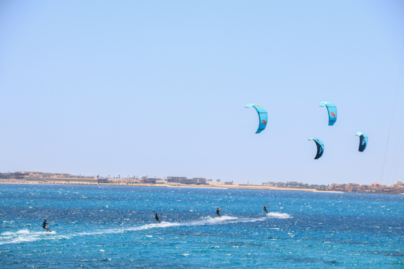 Kitesurfen in der Soma Bay