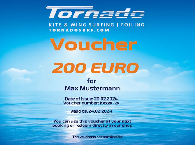 Voucher from Tornado